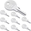 Llaves CH751 set 9 para cerraduras empuje RV caravanas