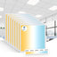 8 Luces LED Panel 2x2FT 0-10V Regulable Oficina