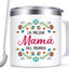 Taza café acero inox 14oz blanco regalo mamá