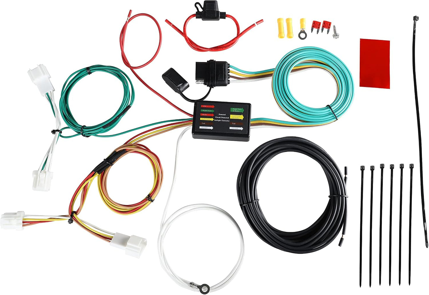 Arnés cableado remolque 4 vías para Nissan Rogue 08-19