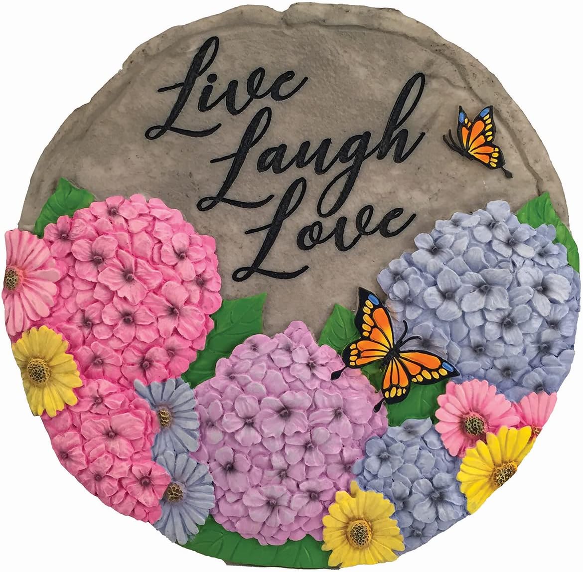 Piedras decorativas Live Laugh Love multicolor
