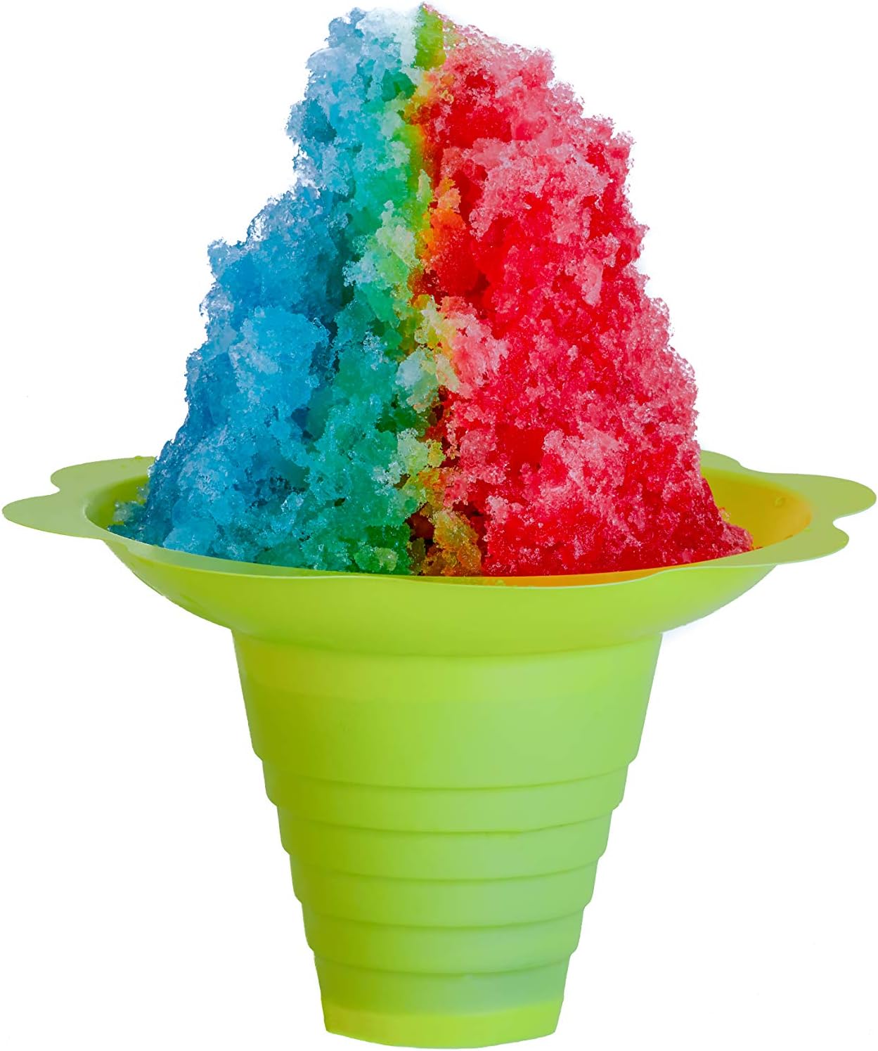 Bandeja goteo flores Sno-cone 4oz multicolor caja 100