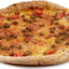 Rejilla pizza aluminio 14pulg borde plateado