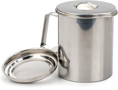 Olla acero inox para freidora 6 tazas con colador