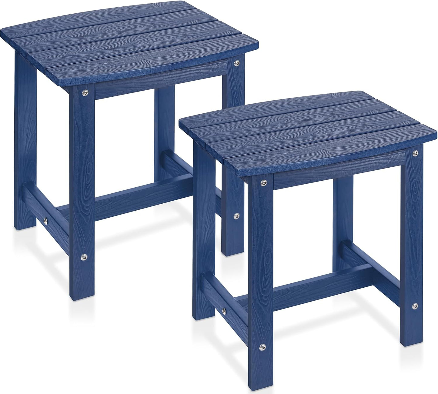 Mesa auxiliar Adirondack impermeable para patio piscina