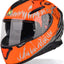 Casco moto cara completa DOT doble ala Pinlock ligero