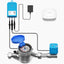 Medidor pulso NSF válvula cierre 1/2pulg FlowSmart YS5006