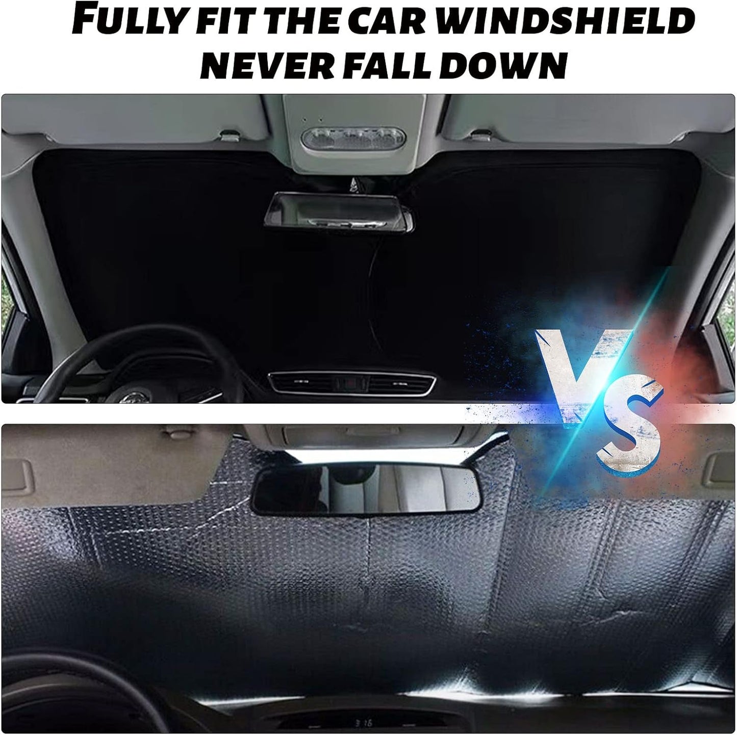 Parasol plegable para Ford F150 15-20 con bandera EE.UU.