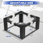 Pedestal lavandería 16" soporte ajustable con alfombrilla