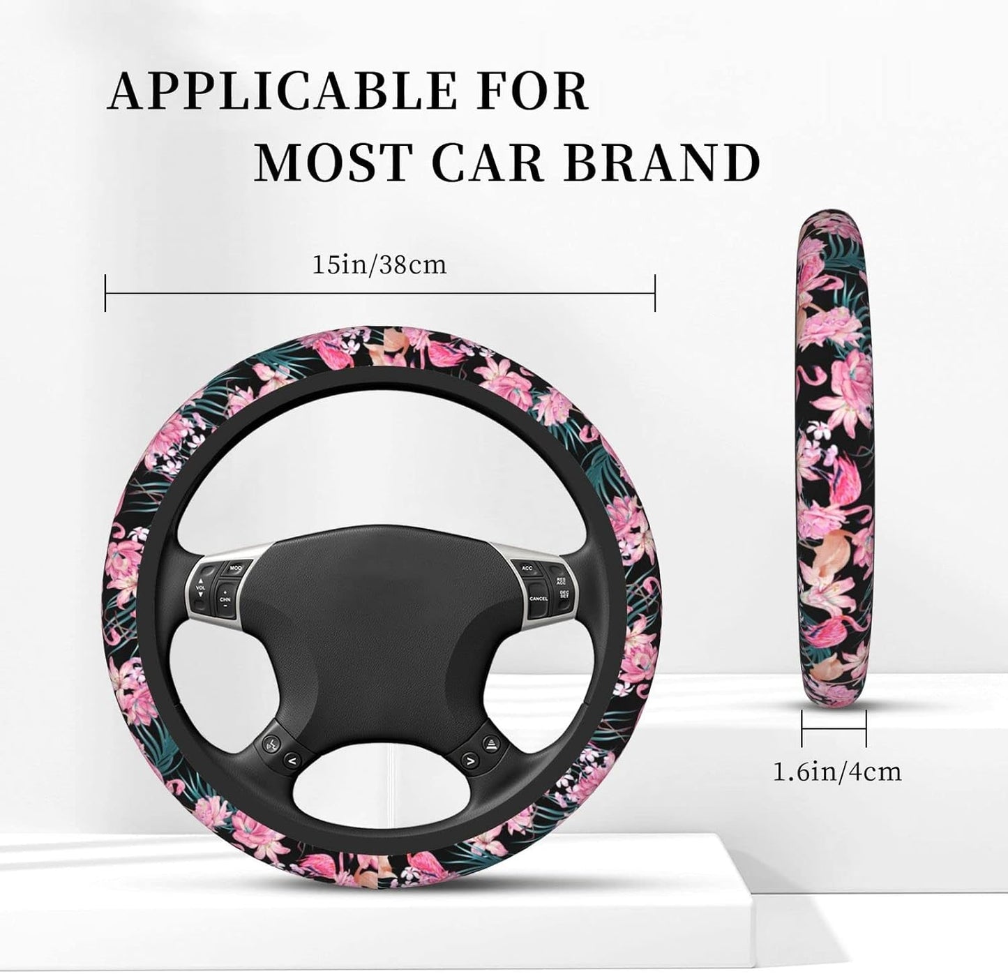 Funda volante antiderrap ajuste universal 15"