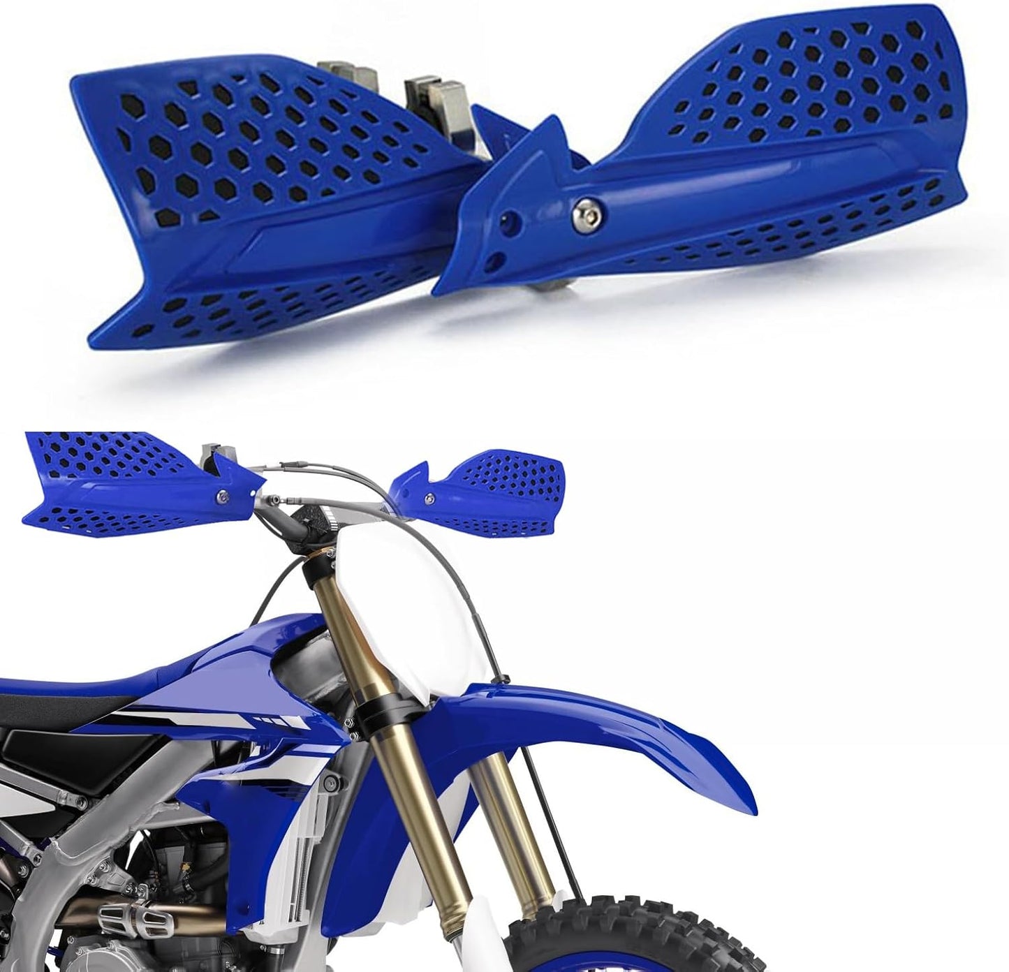 Protector manos motocicleta doble capa 7/8-11/8" universal
