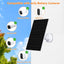 Panel solar 7W para EufyCam 2/2 Pro/2C/E20/E40 USB C