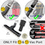 Accesorio cepillo madera dura para aspiradora 1 1/4-1 7/8 pulg
