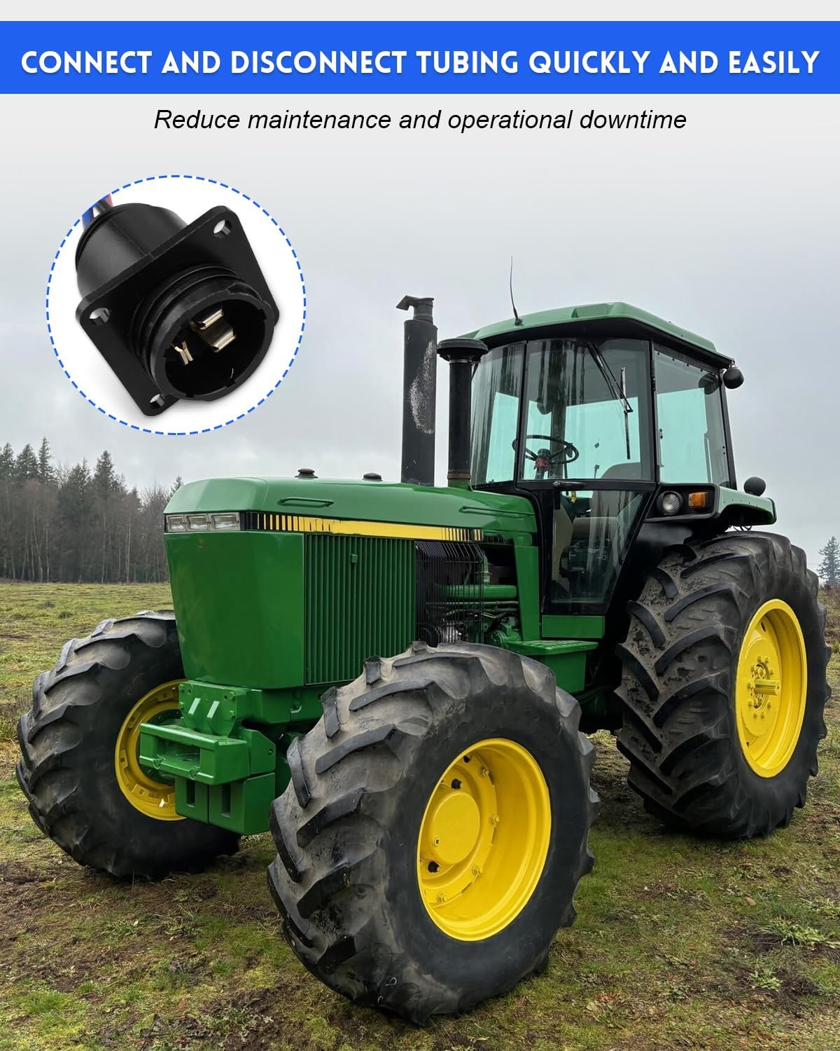 Toma corriente repuesto John Deere Tractor RE48525