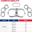 Kit cubierta medidor central Peterbilt 06-22 cromo