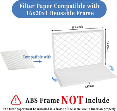 5 Filtros Aire 16x20pulg