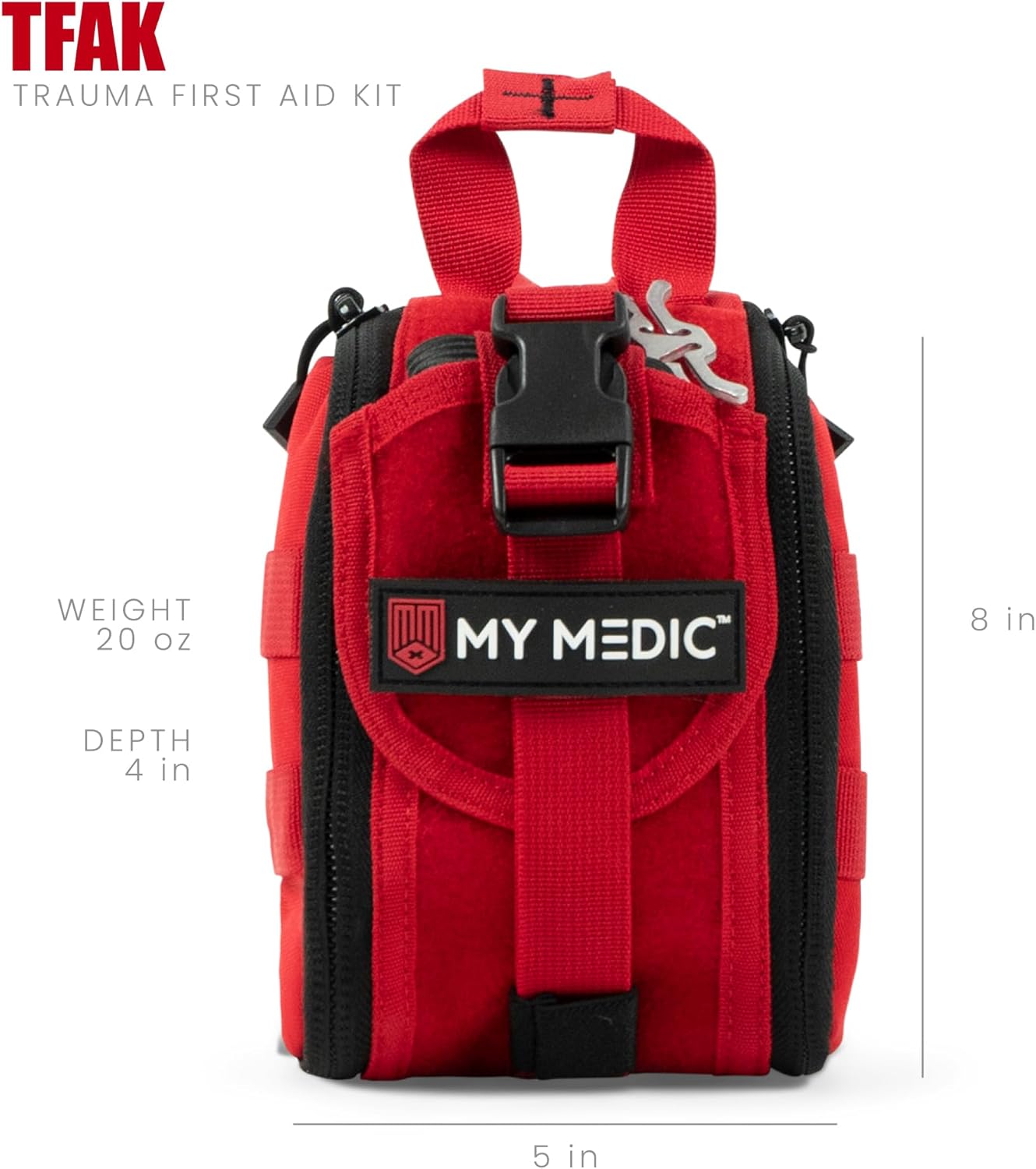 Kit Ifak trauma con torniquete 35 artículos primeros
