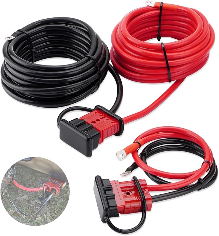Cable cabrestante desconexión rápida cobre 6 AWG 24pies