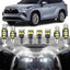 Luz LED interior coche Toyota Highlander 20-24 6000K 11pzas