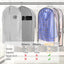 Bolsas colgar ropa transparente 32" y 10" reforzadas 3 Pzas