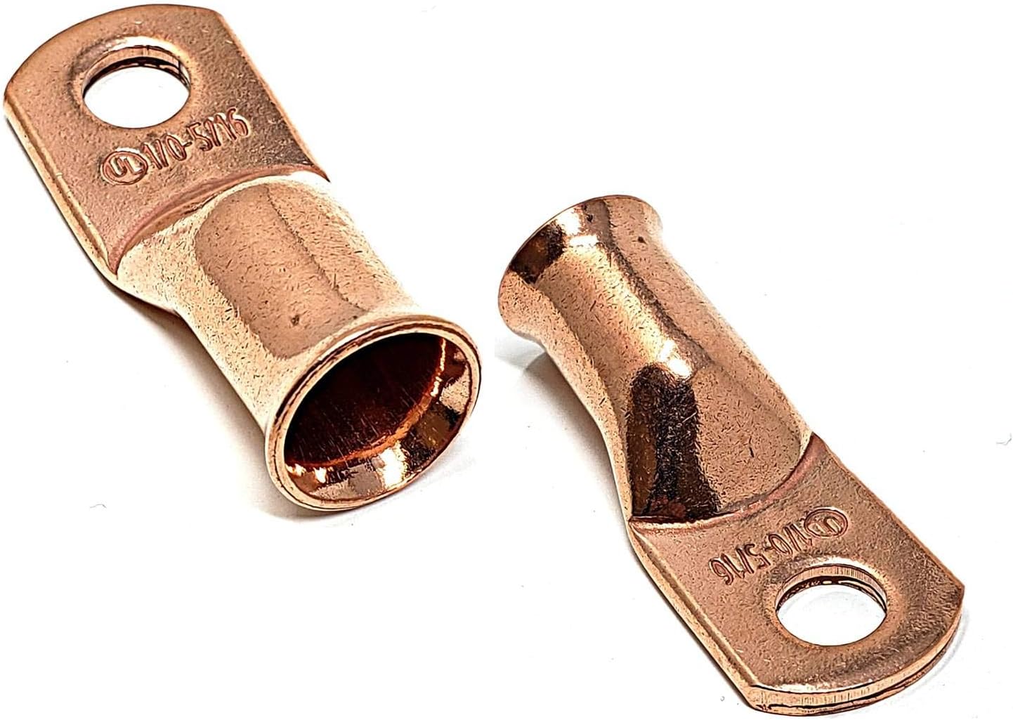 25 Pzas Terminales Anillo para Cable Batería 1/0x0.31pulg