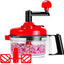 Cortador manual alimentos 40.6oz libre BPA resistente