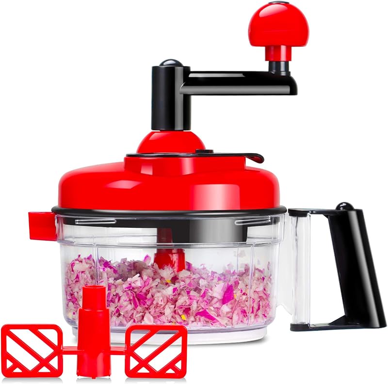 Cortador manual alimentos 40.6oz libre BPA resistente