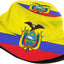 Sombrero pescador bandera divertida plegable para toda la familia