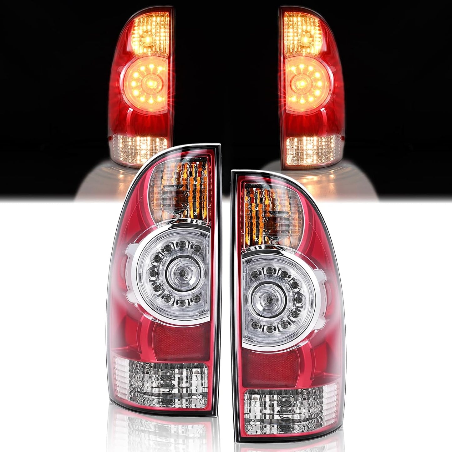 Luces traseras LED comp Toyota Tacoma 05-15 con bombillas