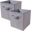 Cubos plegables tela con asas 10.5x11" organiz. armario