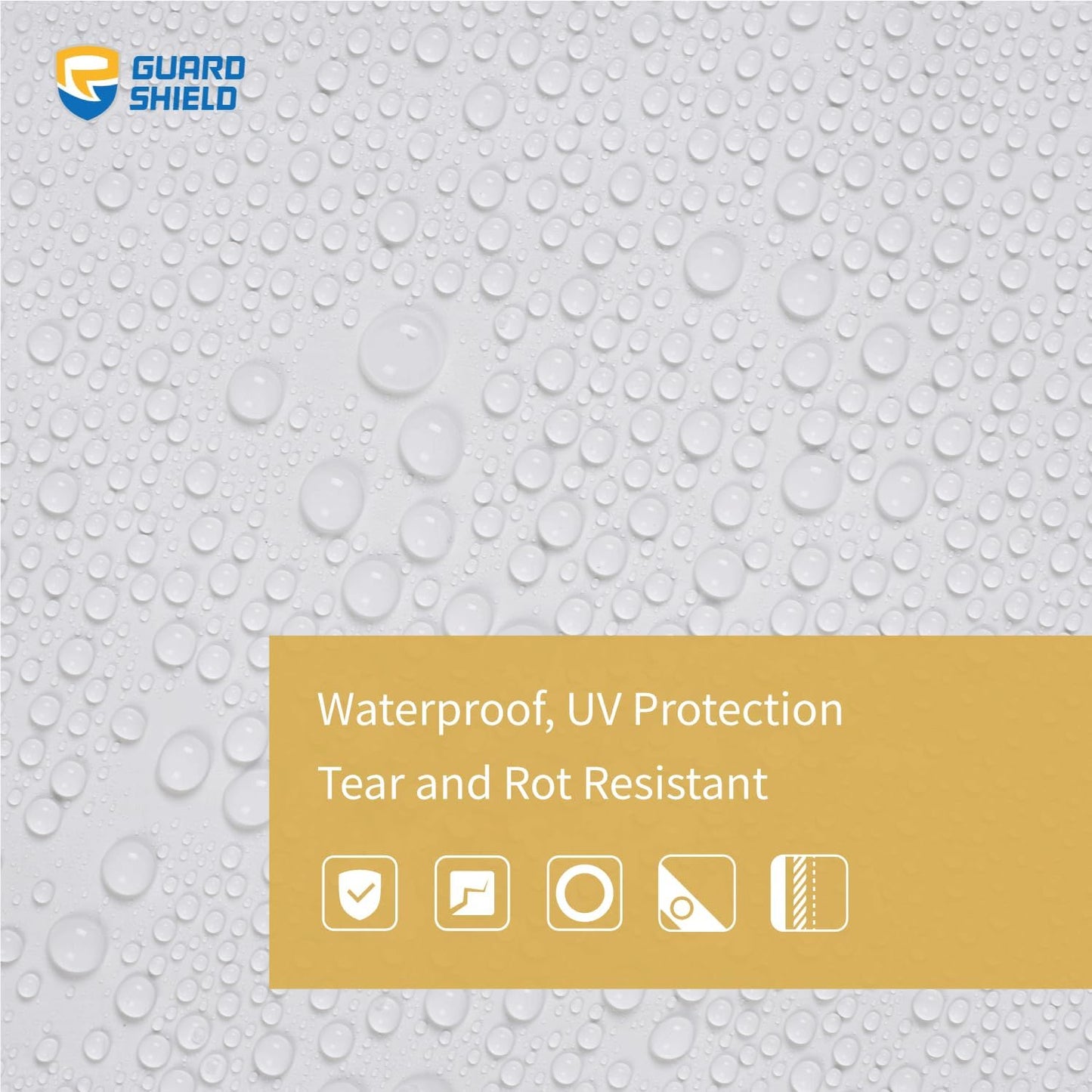 Lona blanca 10x10ft polietileno 7mil pack 2