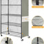 Funda estante alambre 48x18x72" ajuste universal verde
