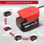 2 Pzas Adaptador Rueda Eléctrica Bauer 20V Kit Batería
