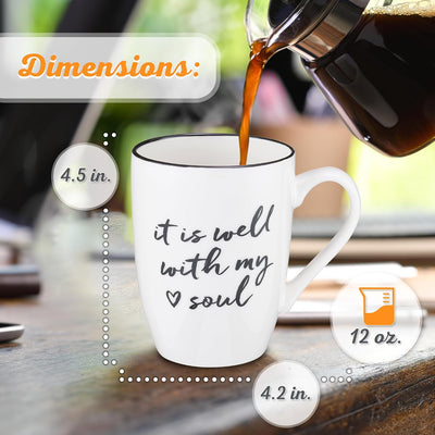 Taza cerámica para café té microondas lavavajillas