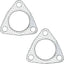 Junta escape 2pulg 3 pernos brida 53mm alta temp
