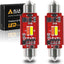 Bombilla LED Festoon 41mm Doble Color Blanca/Roja