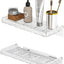 Organiz. ducha 2 Pzas estante flotante transparente