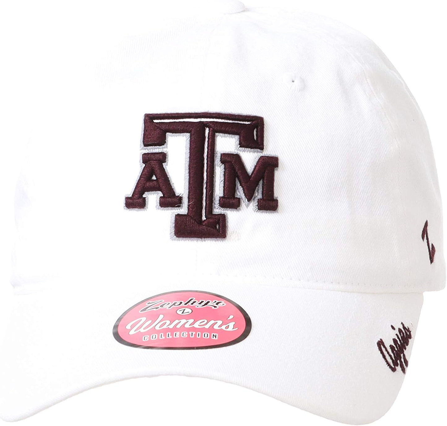 Sombrero beca ajustable mujer color blanco