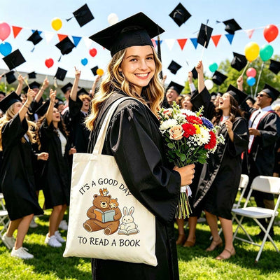 Bolsa regalo libros para mujeres lectores y bibliotecarios