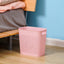 Cubo basura plástico rosa 3gal pack 2