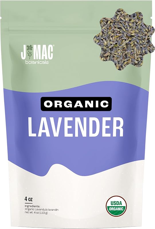 Flor lavanda orgánica secas 4oz fabricada EE.UU.