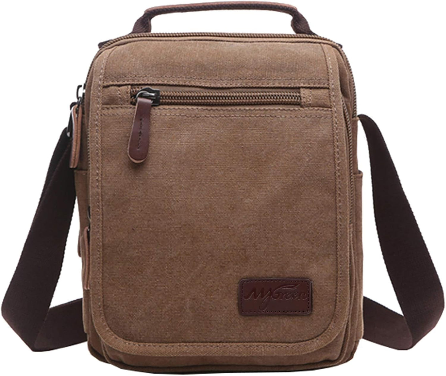 Bolso hombro cruzado lona para mensajero trabajo