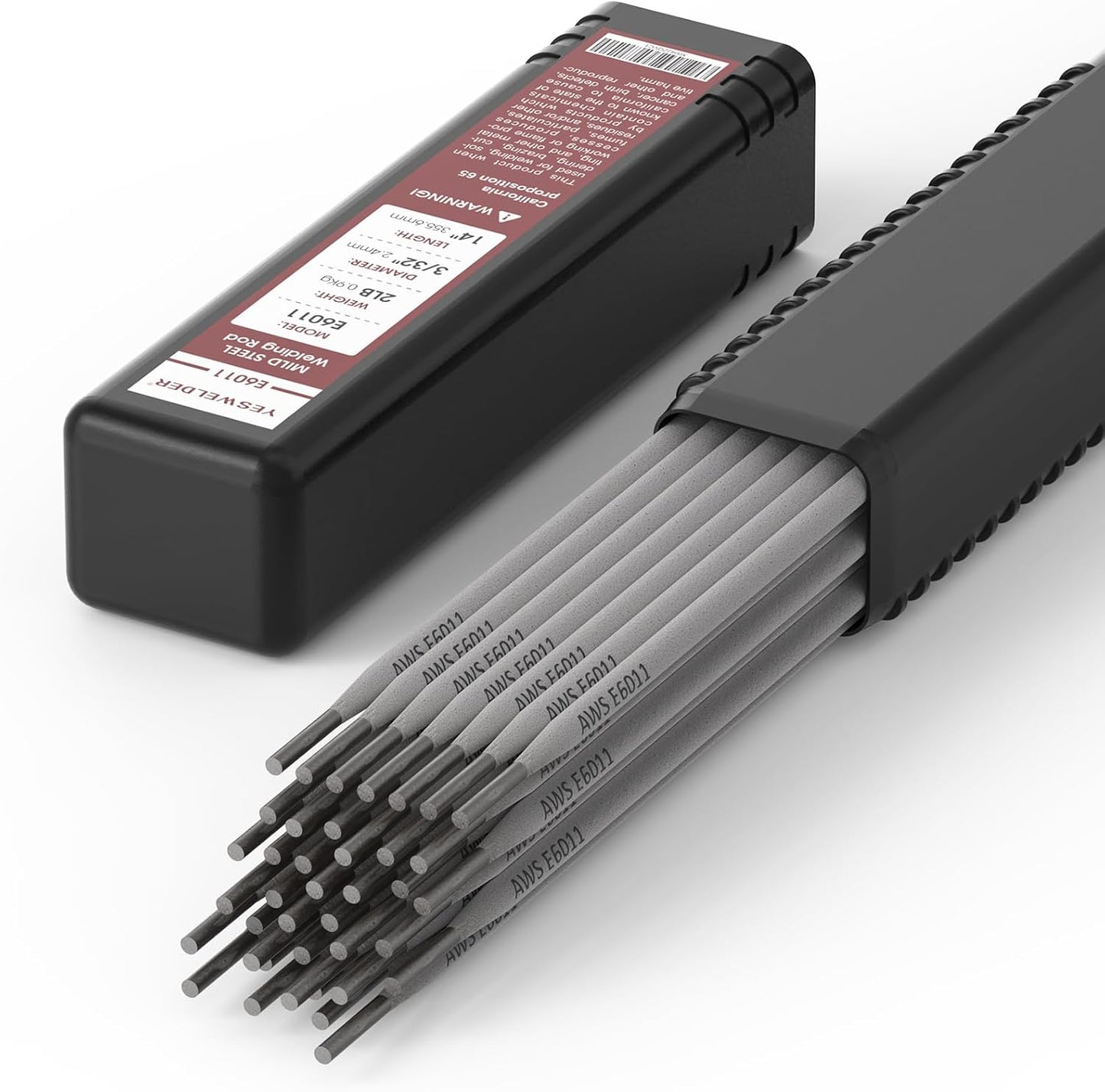 Electrodos soldadura acero carbono 2LB 3/32''