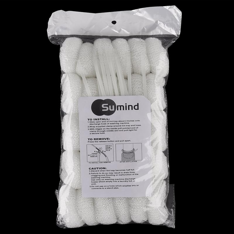 30 Trampas Nailon Lavadora Atrapador Pelusas con Bridas