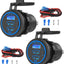 Cargador coche USB C 78W dual PD 30W QC18W impermeable