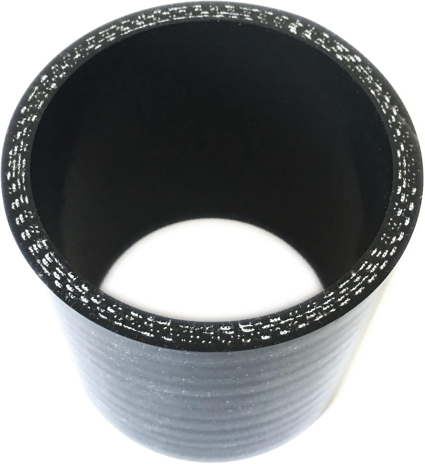 Acoplador manguera silicona 2.5 Negro