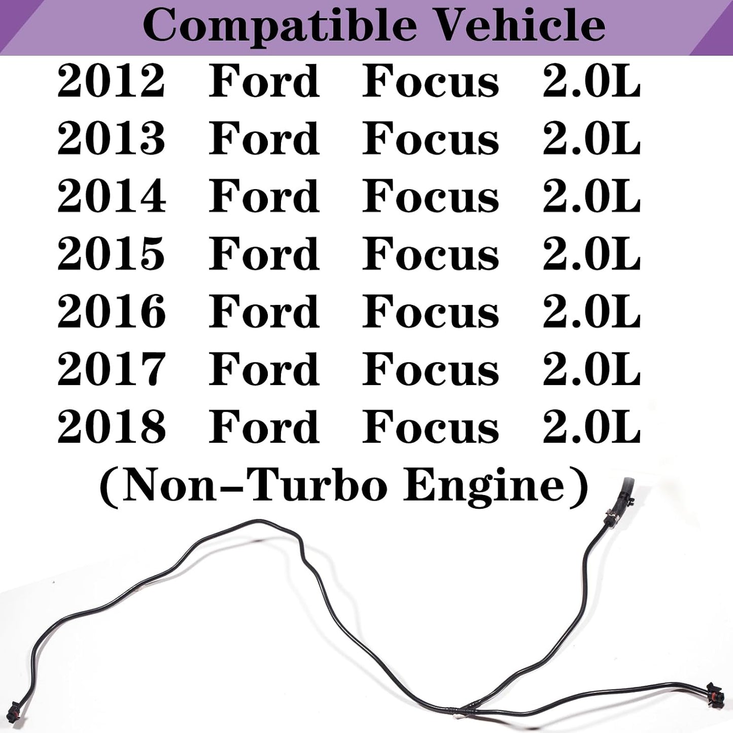 Manguera radiador Ford Focus 2.0L CV6ZZ 8K012
