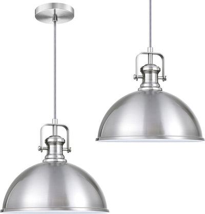 Isla cocina colgante 12pulg lámpara metal comedor