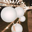 90 Faroles Papel Blanco para Decorar Hogar 8pulg