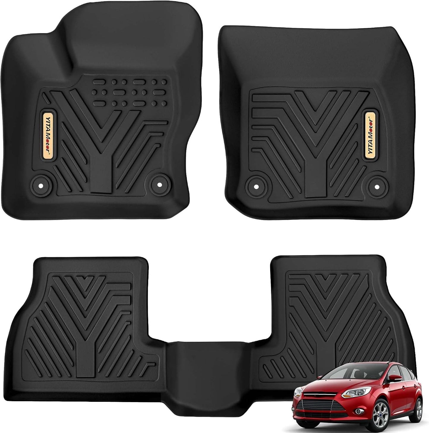 Alfombrillas Ford Focus TPE Protección Clima Set